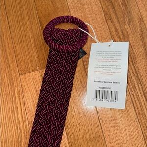 Sezane Estelle Belt Cassis - Size 90